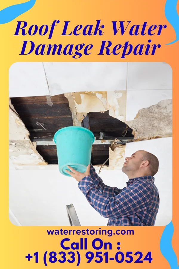 Roof Leak Water Damage Repair in Redlands, CA